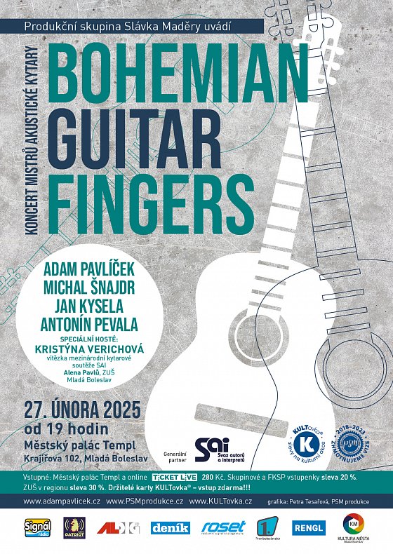 Bohemian guitar fingers